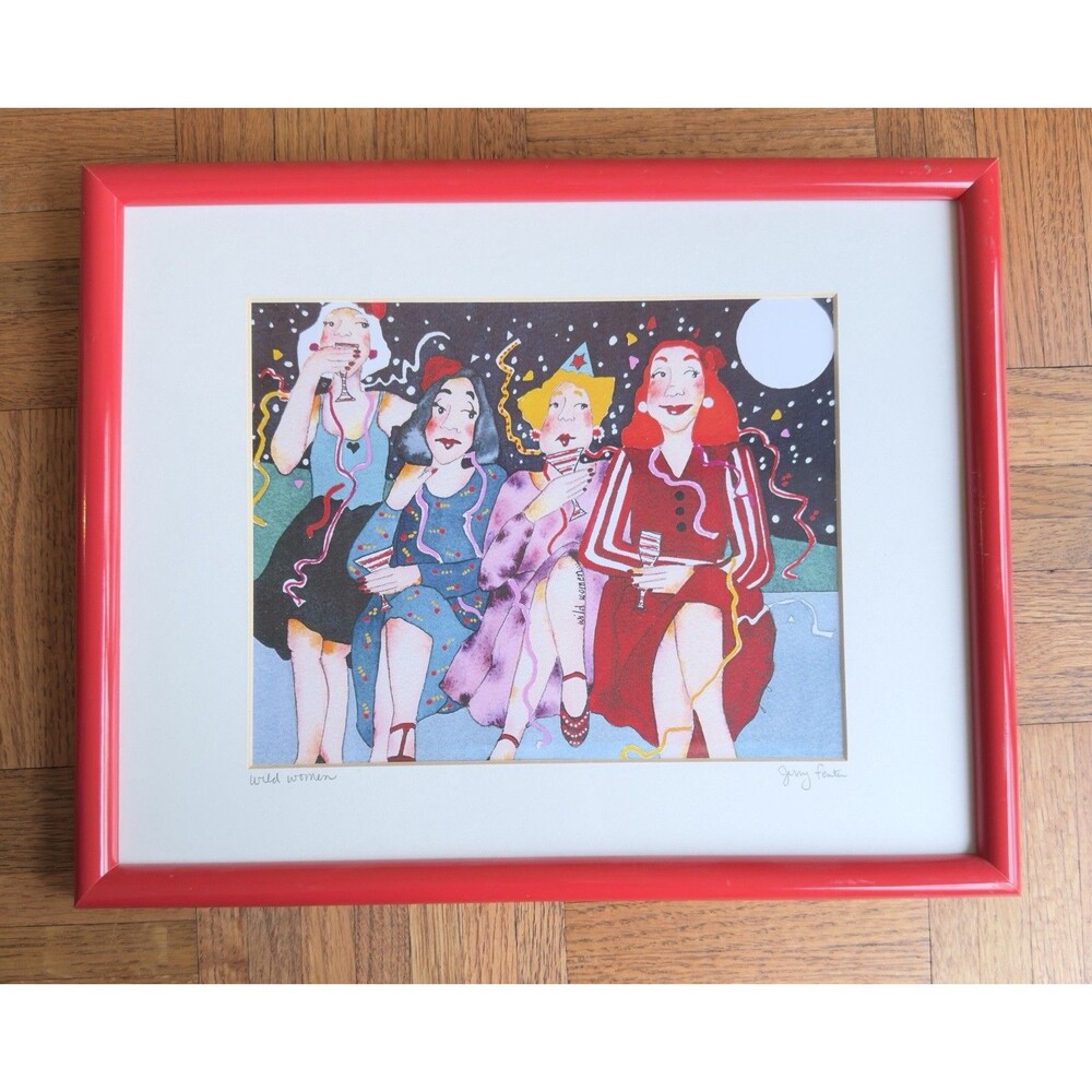 3X JERRY FENTER “She Was So Bad They Sent Her To Catholic School” Signed Print - Picture 5 of 11